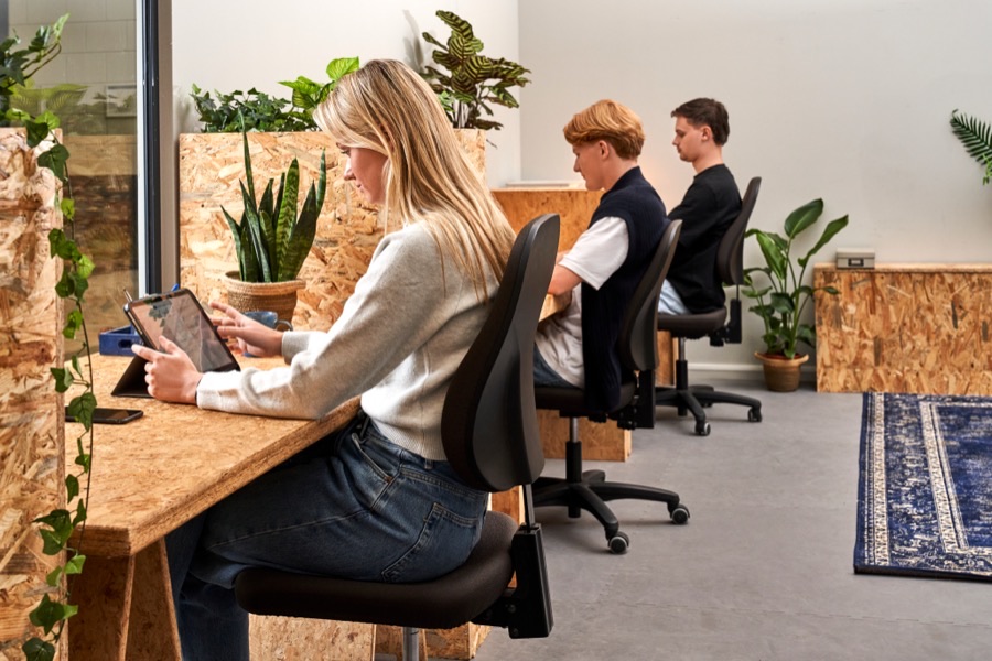 Werkplek bij De Coffice